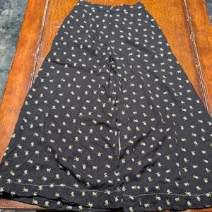 Jill Jill Stuart Embroidered Wide Leg Pant‎ Size 2 0044